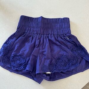 Free people movement purple size small shorts